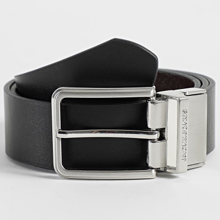 Jack And Jones - Garda Cinturón Reversible Negro Marrón