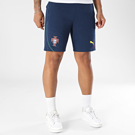 Puma - Short Jogging FPF Casuals 779560 Bleu Marine