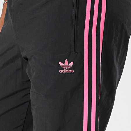 Adidas Originals - Pantalon Jogging Firebird JY1338 Noir Rose Fluo