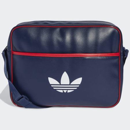 Adidas Originals - Bolsa Airliner JX0252 Azul Marino Rojo Blanco