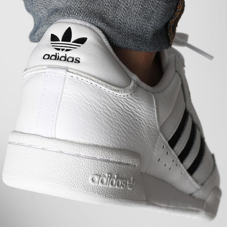 Adidas Originals - Baskets Continental 80 Stripes JQ9064 Footwear White Core Black