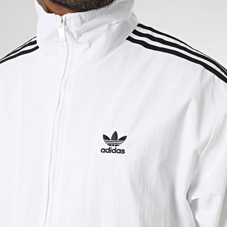Adidas Originals - Firebird JY1328 White Stripe Zip Jacket - Ryses