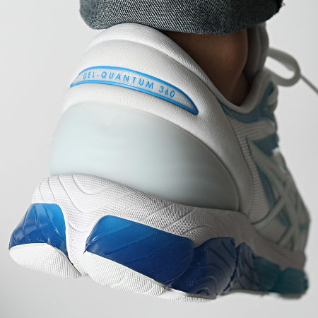Asics - Baskets Gel Quantum 360 VIII 1203A305 White Azul Blue