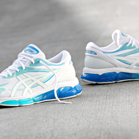 Asics - Baskets Gel Quantum 360 VIII 1203A305 White Azul Blue