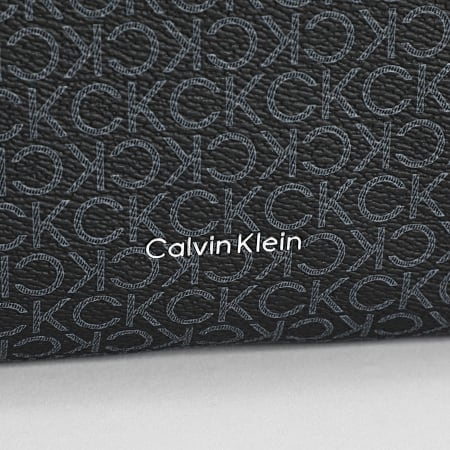 Calvin Klein - Trousse De Toilette Must Mono Washbag 1041 Noir Gris Anthracite