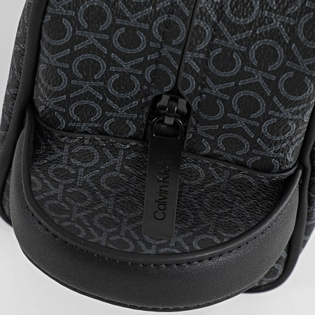 Calvin Klein - Trousse De Toilette Must Mono Washbag 1041 Noir Gris Anthracite