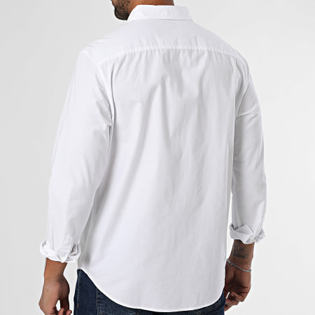 Calvin Klein - Camisa de manga larga LV140EM125 Blanca