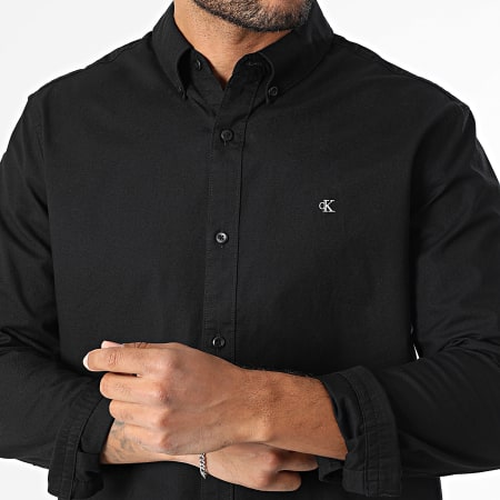 Calvin Klein - Camisa de manga larga LV140EM125 Negro