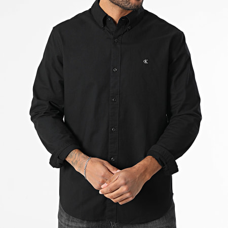 Calvin Klein - Camisa de manga larga LV140EM125 Negro