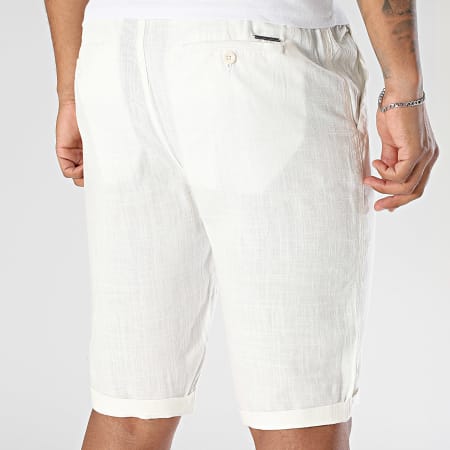 Paname Brothers - Short En Lin Bali Beige Clair