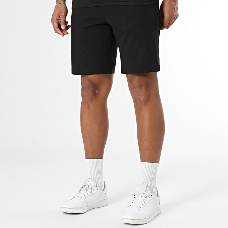 One Piece - Ensemble Maillot Et Short Jogging Tech Badge Black Noir Doré