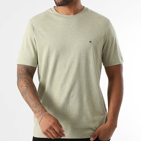 Tee Shirt Regular Fit Essential 7268 Mottled Green
