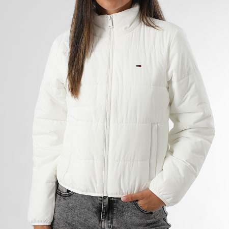 Tommy Jeans - Doudoune Femme Padded 0958 Blanc