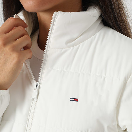 Tommy Jeans - Doudoune Femme Padded 0958 Blanc