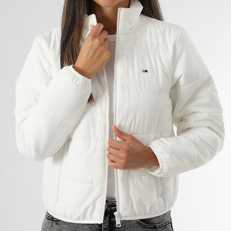 Tommy Jeans - Doudoune Femme Padded 0958 Blanc