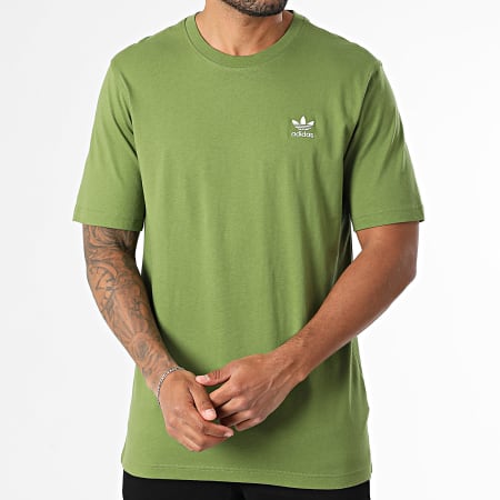 Adidas Originals - Tee Shirt Trefoil Essential JV5938 Vert