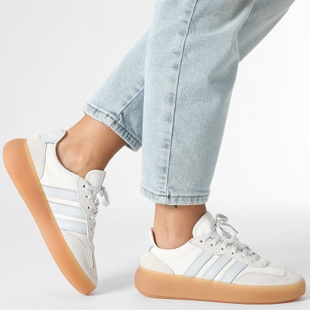 adidas gazelle silver green womens Adidas Samba OG White Halo Blue Gum – Newcop main image 0