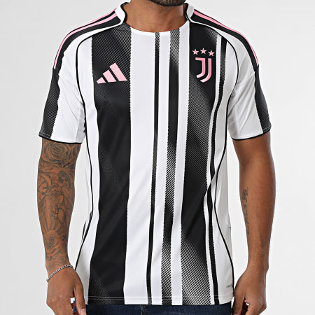 Adidas Sportswear - Maillot De Foot Jersey Juventus JJ4320 Noir Blanc Rose