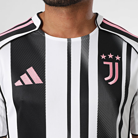 Adidas Sportswear - Maillot De Foot Jersey Juventus JJ4320 Noir Blanc Rose