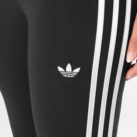 Stripes Leggings Legging Adidas Noir Et Blanc Adidas Legging