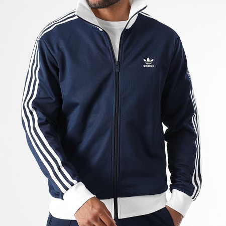 Adidas Originals - Track Suit Classic TT IP0418 IP0421 Navy Blue Adidas Originals - Track Suit Classic TT IP0418 IP0421 Navy Blue
