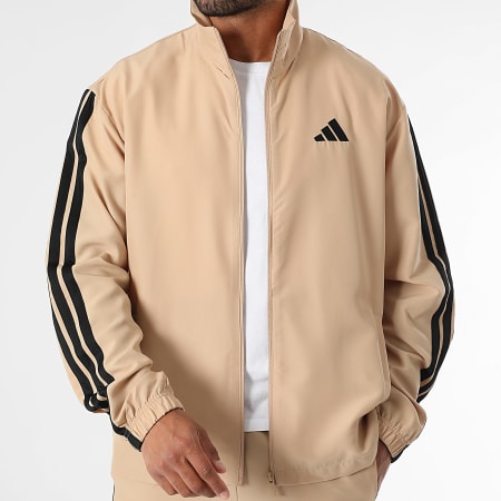 Adidas Sportswear - Ensemble De Survetement A Bandes 3 Stripes JX3149 Beige