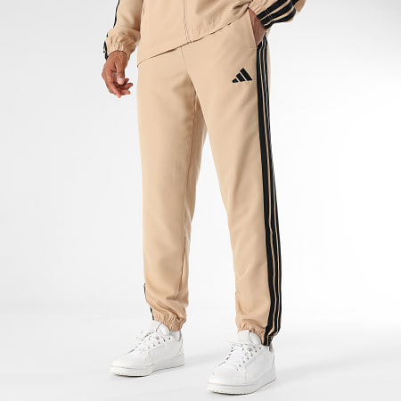 Adidas Sportswear - Ensemble De Survetement A Bandes 3 Stripes JX3149 Beige