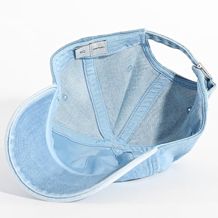 Calvin Klein - Casquette Monologo Embroidery Denim 5007 Bleu Denim