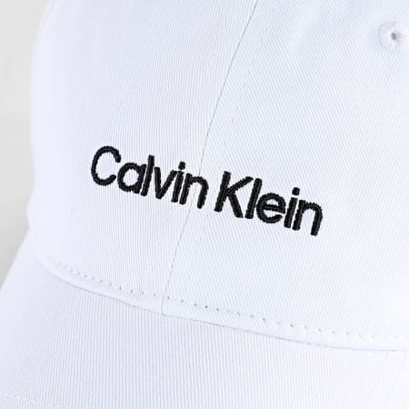 Calvin Klein - Casquette Logo Embroidery 5003 Blanc