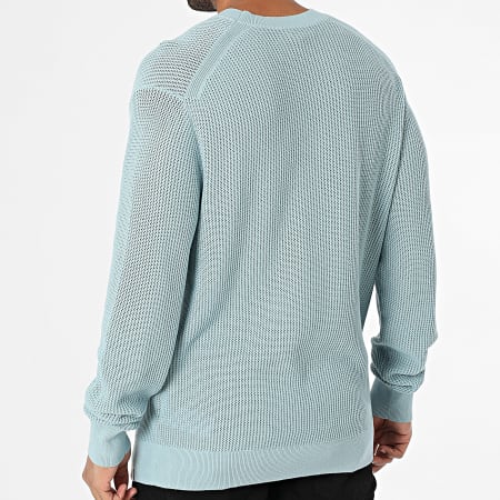 Calvin Klein - Pull En Mailles LV04RC308G Bleu Clair