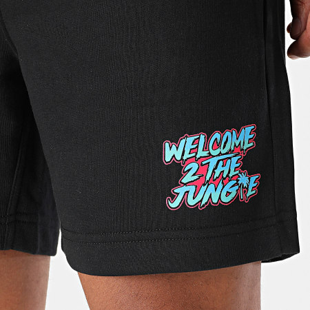 Mougli x La Jungle - Welcome 2 The Jungle Jogging Shorts Black Blue