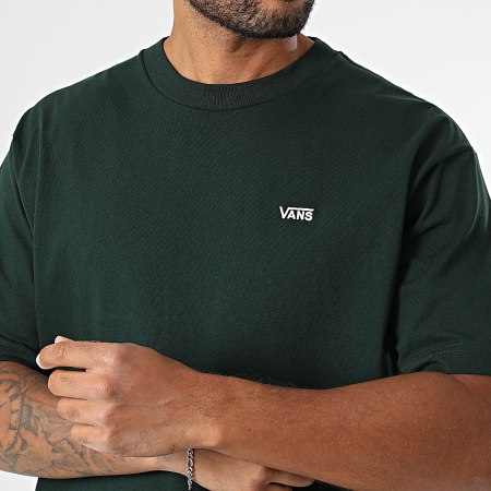 Vans - Tee Shirt Oversize Large Left Chest II 00P1P Vert Foncé