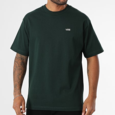 Vans - Tee Shirt Oversize Large Left Chest II 00P1P Vert Foncé