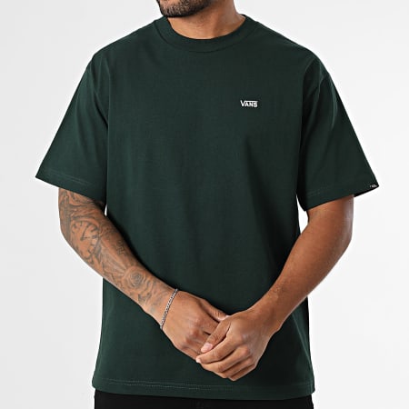 Vans - Tee Shirt Oversize Large Left Chest II 00P1P Vert Foncé