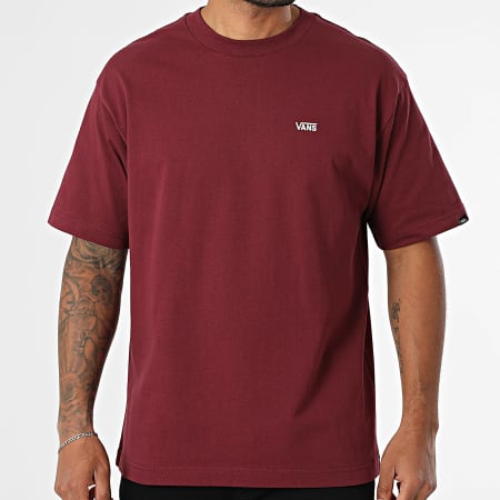 Vans - Tee Shirt Oversize Large Left Chest II 00P1P Bordeaux