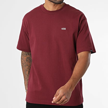 Vans - Tee Shirt Oversize Large Left Chest II 00P1P Bordeaux