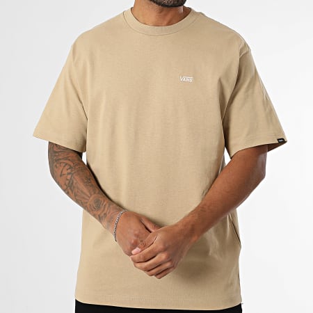 Vans - Tee Shirt Oversize Large Left Chest II 00P1P Beige