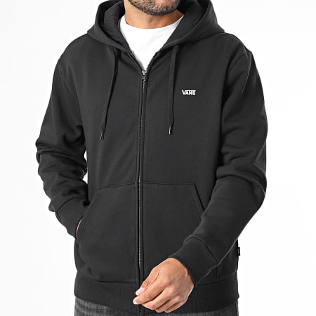 Vans - Sweat Capuche Zippé Left Chest 00R9Z Noir
