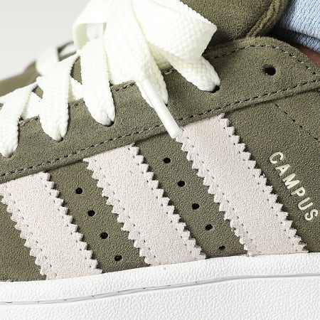 Adidas Originals - Baskets Femme Campus 00s J JR6172 Medr Khaki Off White Footwear White