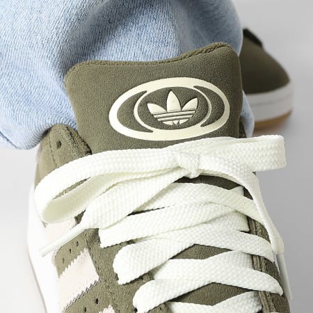 Adidas Originals - Baskets Femme Campus 00s J JR6172 Medr Khaki Off White Footwear White