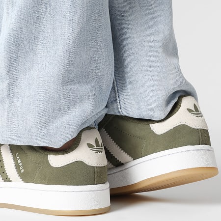 Adidas Originals - Baskets Femme Campus 00s J JR6172 Medr Khaki Off White Footwear White