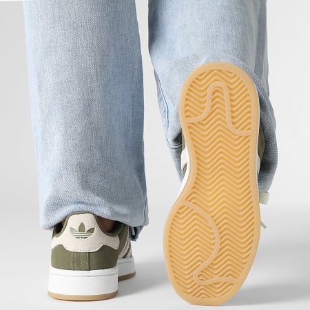 Adidas Originals - Baskets Femme Campus 00s J JR6172 Medr Khaki Off White Footwear White