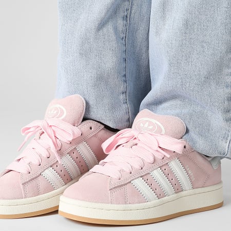 Adidas Originals - Baskets Femme Campus 00s W JQ5751 Core White Clear Pink