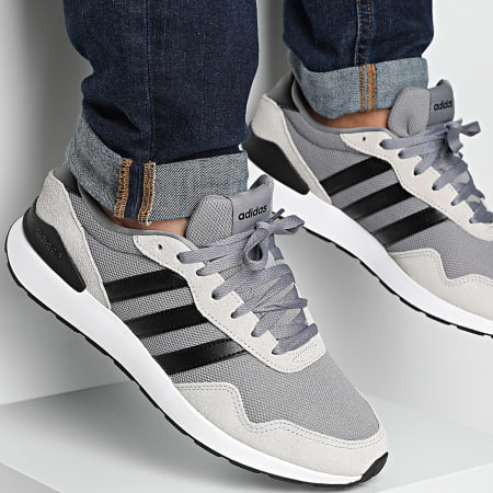 Adidas Sportswear - Baskets Run 60s 4.0 JR6624 Grey Three Core Black Grey Two