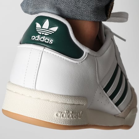Adidas Originals - Baskets Continental 80 Stripes JQ6425 Footwear White Core Green Core White