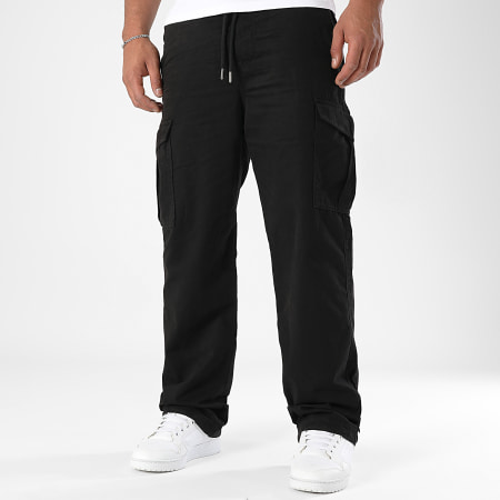 LBO - Lote de 2 pantalones cargo relax 3849 3848 Negro Blanco