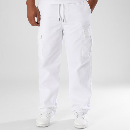 LBO - Lote de 2 pantalones cargo relax 3849 3848 Negro Blanco