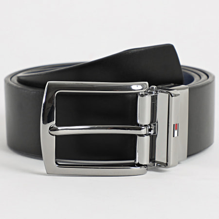 Tommy Hilfiger - Ceinture Réversible Denton 3.5 3012 Noir Bleu Marine