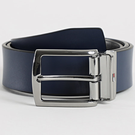 Tommy Hilfiger - Ceinture Réversible Denton 3.5 3012 Noir Bleu Marine