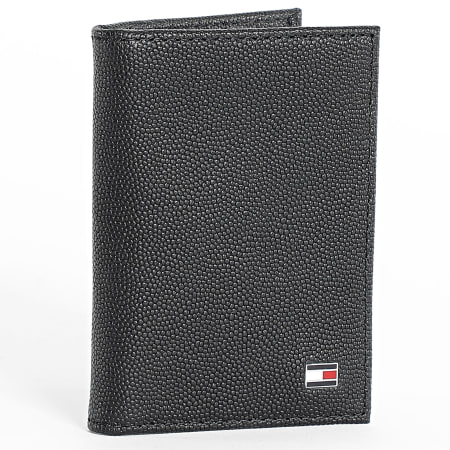 Tommy Hilfiger - Porte-cartes Flag Bifold 3522 Noir